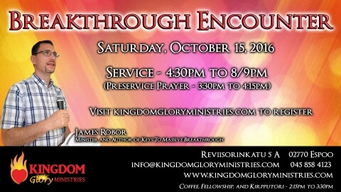 Upcoming Event: Breakthrough Encounter